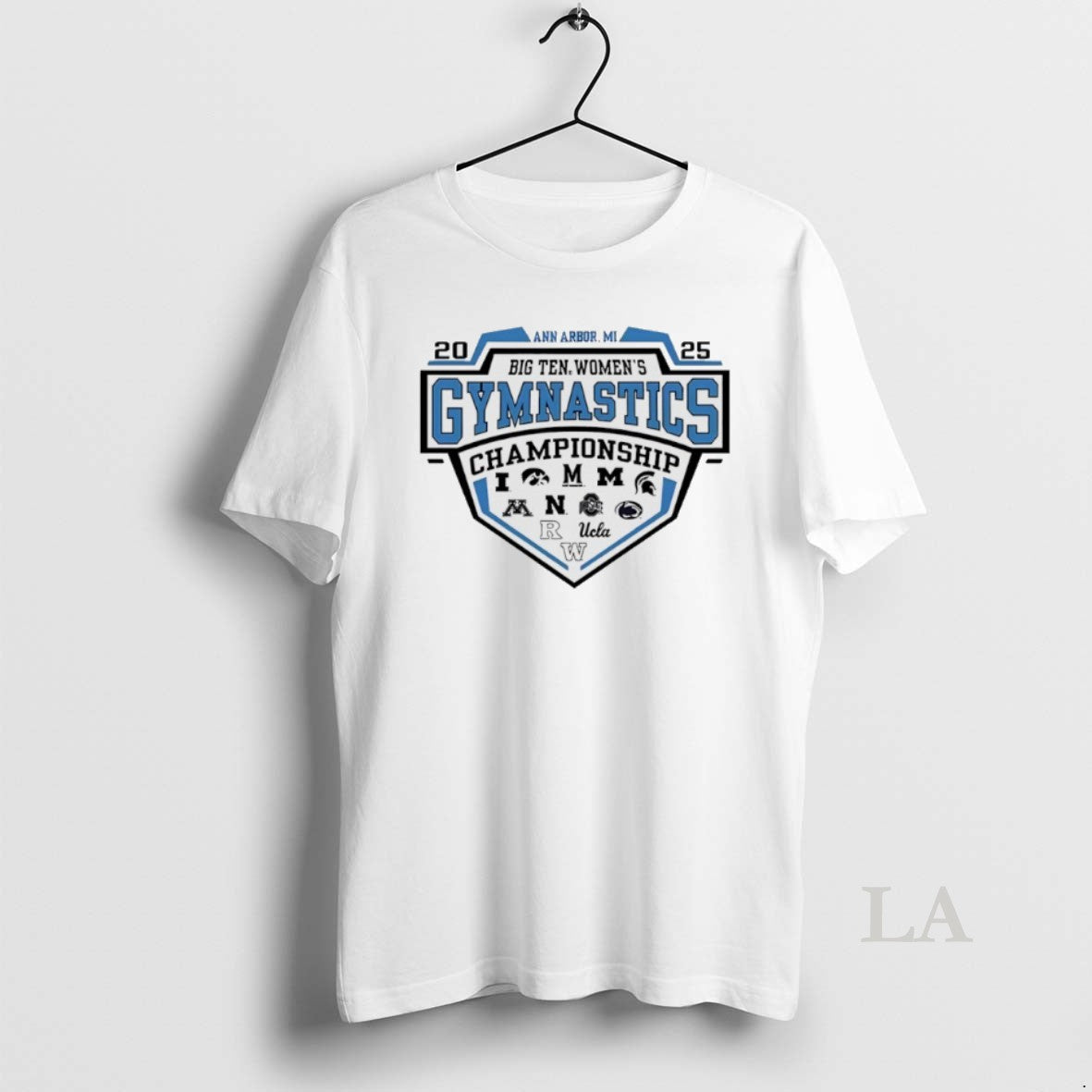 Original 2025 Big Ten Womens Gymnastics Tournament - Adult & Kids T-Shirts, Sweatshirts & Hoodies apparel design preview 1