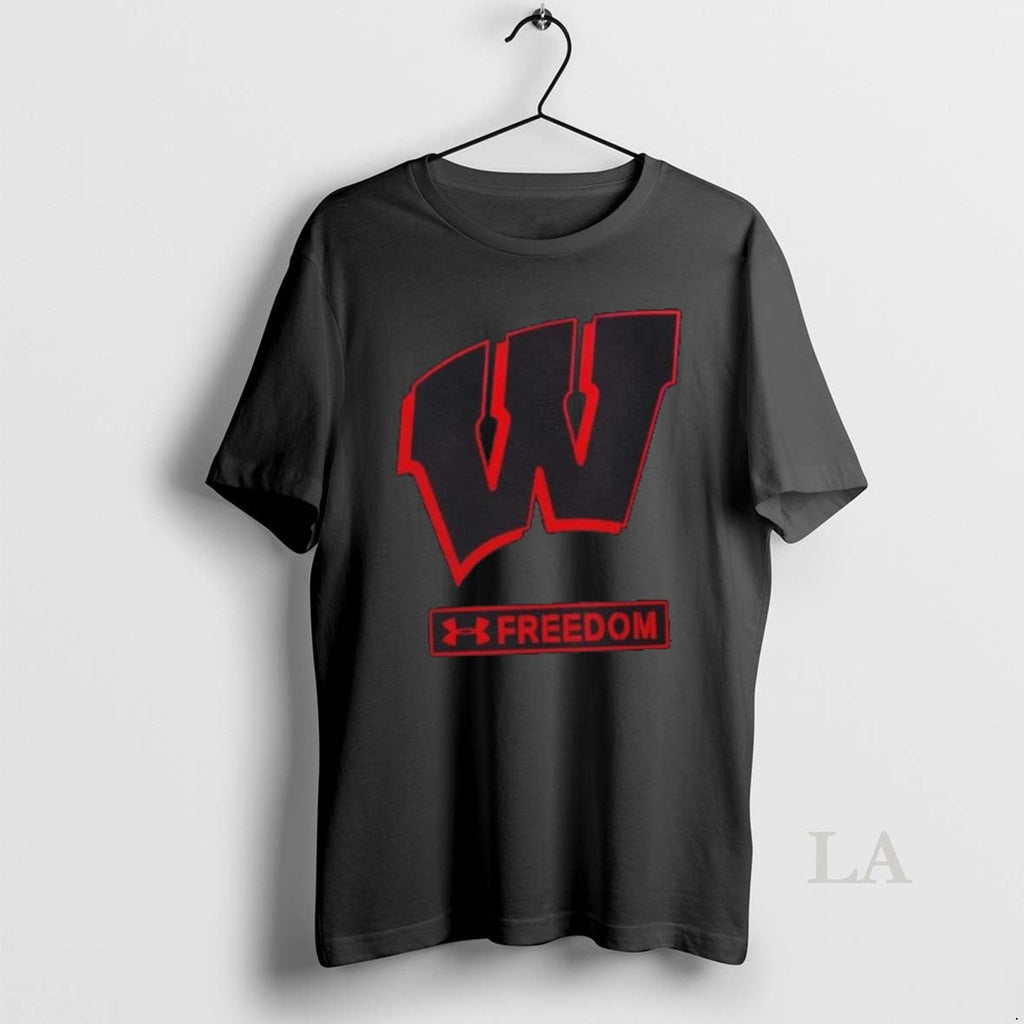 Original 2025 Freedom Wisconsin Badgers Football - Adult & Kids T-Shirts, Sweatshirts & Hoodies apparel design preview 1