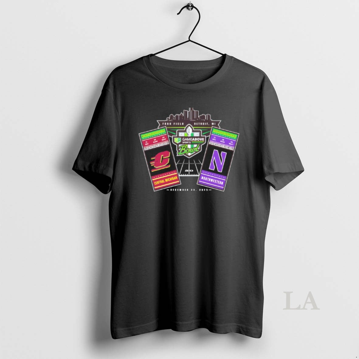Original 2025 Gameabove Sports Bowl Central Michigan - Adult & Kids T-Shirts, Sweatshirts & Hoodies apparel design preview 1