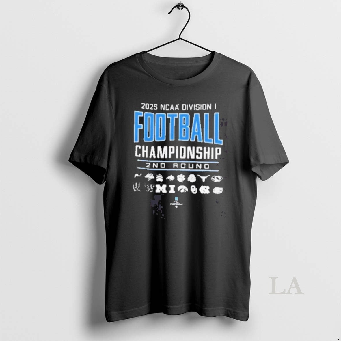 Original 2nd Round 2025 Ncaa Di Football Championship - Adult & Kids T-Shirts, Sweatshirts & Hoodies apparel design preview 1