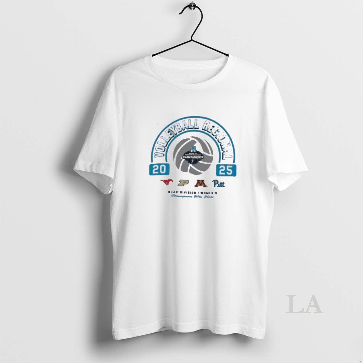 Original 4 Teams 2025 Ncaa Division I Volleyball Pitt - Adult & Kids T-Shirts, Sweatshirts & Hoodies apparel design preview 1
