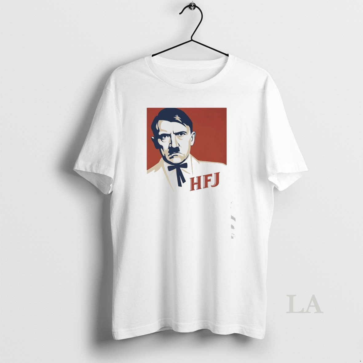 Original Adolf Hitler Hfj Kfc Parody Logo - Adult & Kids T-Shirts, Sweatshirts & Hoodies apparel design preview 1