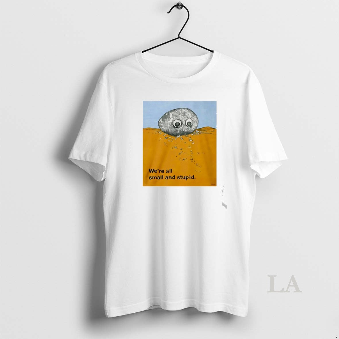 Original Alex Rochon Wearing Were All Small And - Adult & Kids T-Shirts, Sweatshirts & Hoodies apparel design preview 1