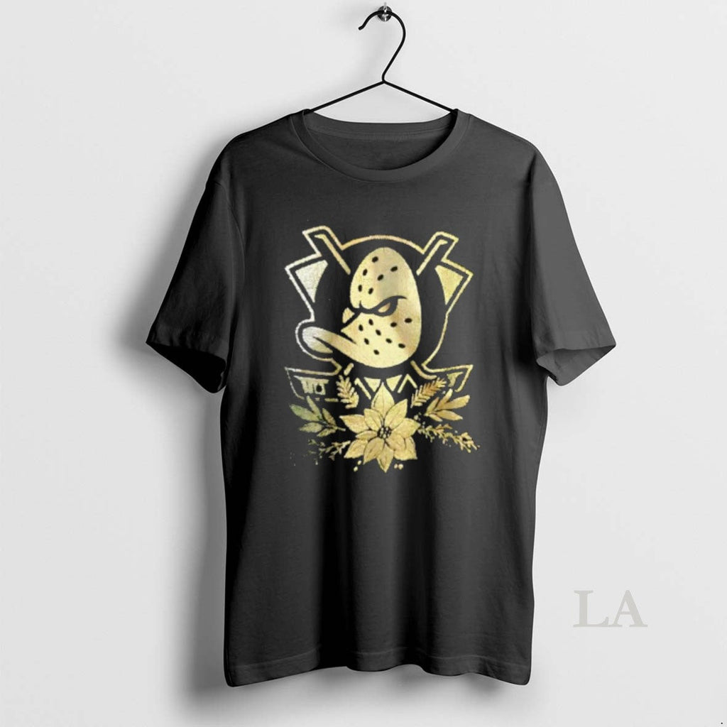 Original Anaheim Mighty Ducks Happy Holidays - Adult & Kids T-Shirts, Sweatshirts & Hoodies apparel design preview 1
