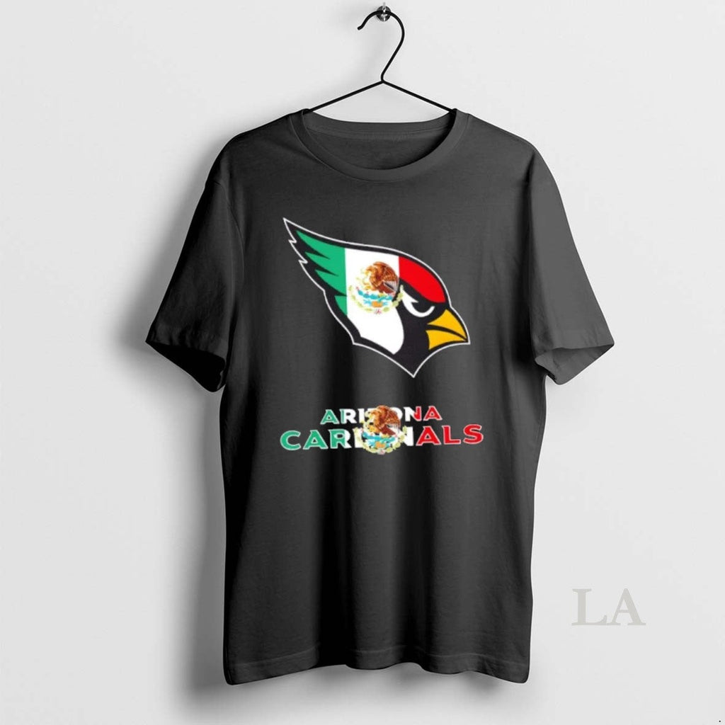 Original Arizona Cardinals Football X Mexican Flag - Adult & Kids T-Shirts, Sweatshirts & Hoodies apparel design preview 1