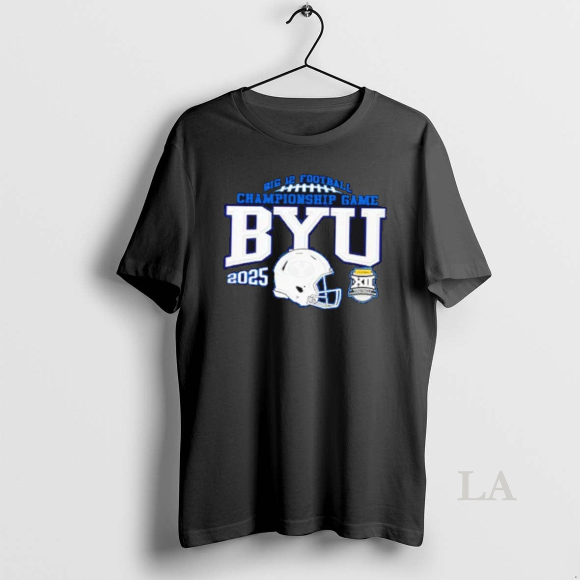 Original Byu Cougars 2025 Big 12 Championship Game - Adult & Kids T-Shirts, Sweatshirts & Hoodies apparel design preview 1