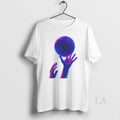 Original Basketball Hands Neon Vaporwave Graphic - Adult & Kids T-Shirts, Sweatshirts & Hoodies apparel design preview 1