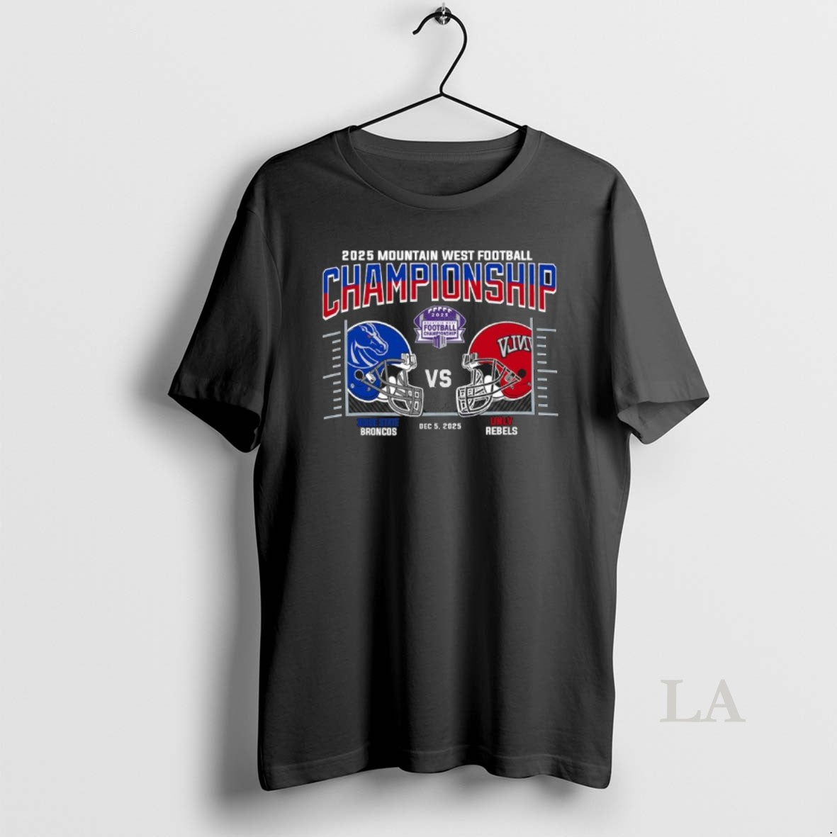 Original Boise State Broncos Vs Unlv Rebels 2025 - Adult & Kids T-Shirts, Sweatshirts & Hoodies apparel design preview 1