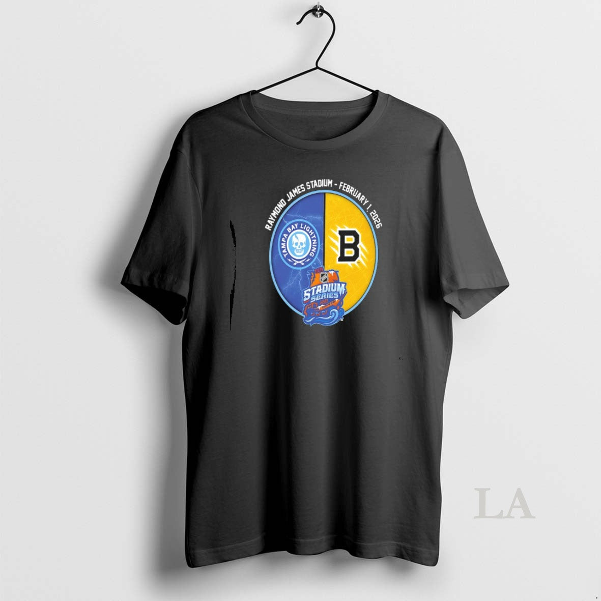 Original Boston Bruins Vs Tampa Bay Lightning 2026 - Adult & Kids T-Shirts, Sweatshirts & Hoodies apparel design preview 1