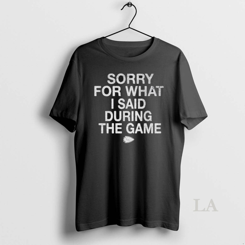 Original Brittany Mahomes Sorry For What I Said - Adult & Kids T-Shirts, Sweatshirts & Hoodies apparel design preview 1