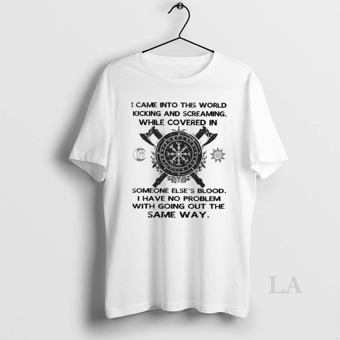 Original Came Into This World Kicking And Screaming - Adult & Kids T-Shirts, Sweatshirts & Hoodies apparel design preview 1