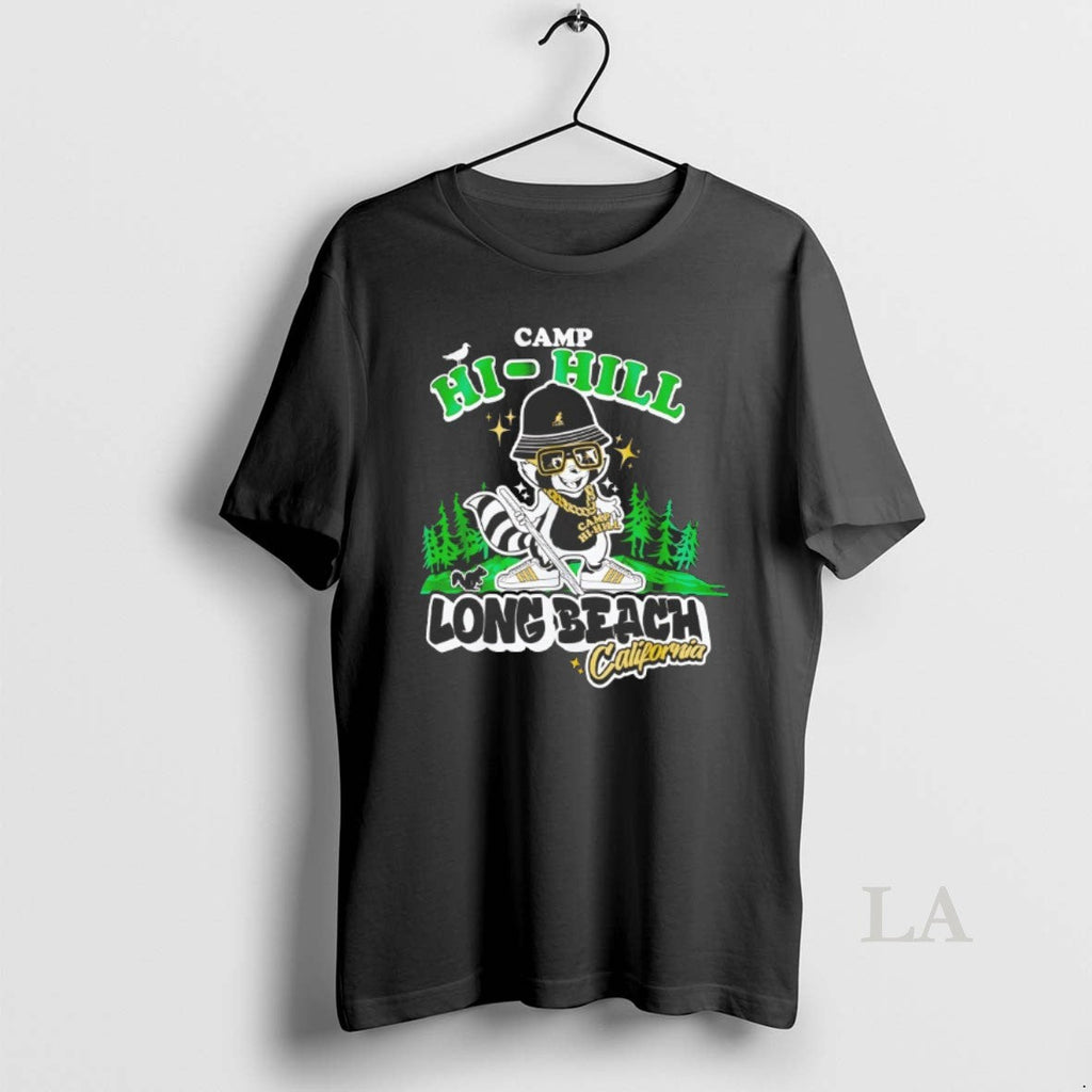 Original Camp Hi Hill Long Beach California - Adult & Kids T-Shirts, Sweatshirts & Hoodies apparel design preview 1