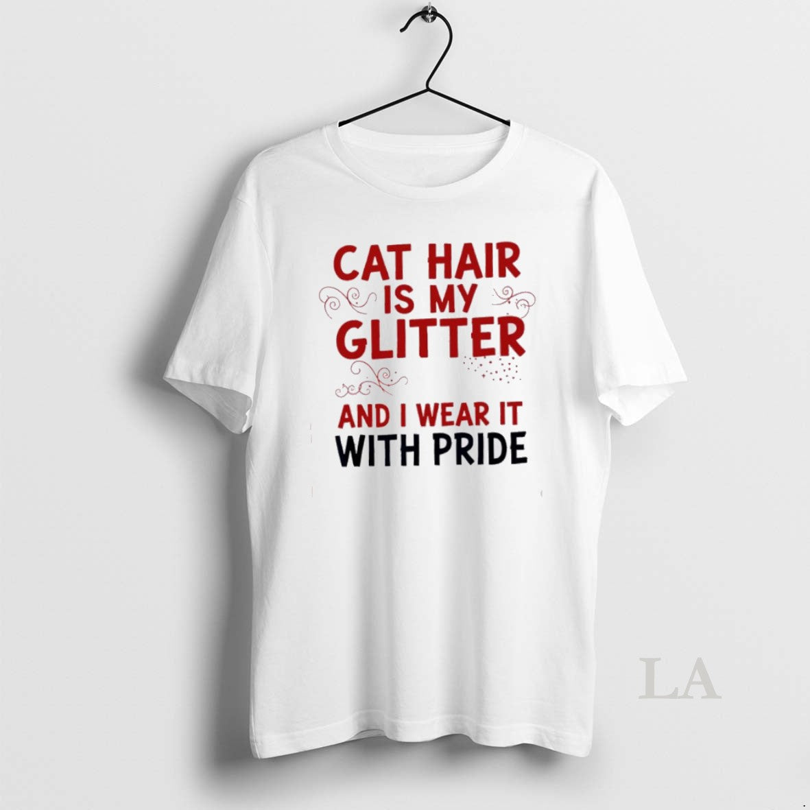 Original Cat Hair Is My Glitter And I Wear It With - Adult & Kids T-Shirts, Sweatshirts & Hoodies apparel design preview 1