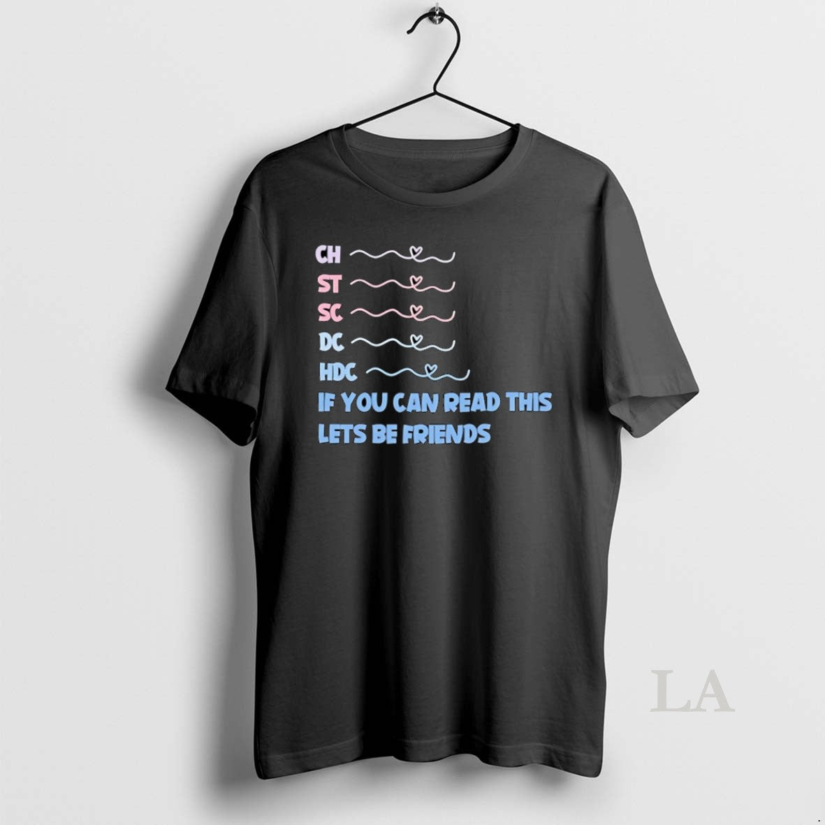 Original Ch St Sc Dc Hdc If You Can Read This Lets Be - Adult & Kids T-Shirts, Sweatshirts & Hoodies apparel design preview 1