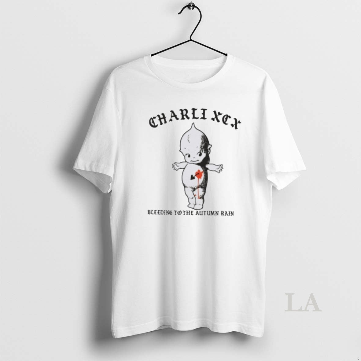 Original Charli Xcx Bleeding To The Autumn Rain - Adult & Kids T-Shirts, Sweatshirts & Hoodies apparel design preview 1
