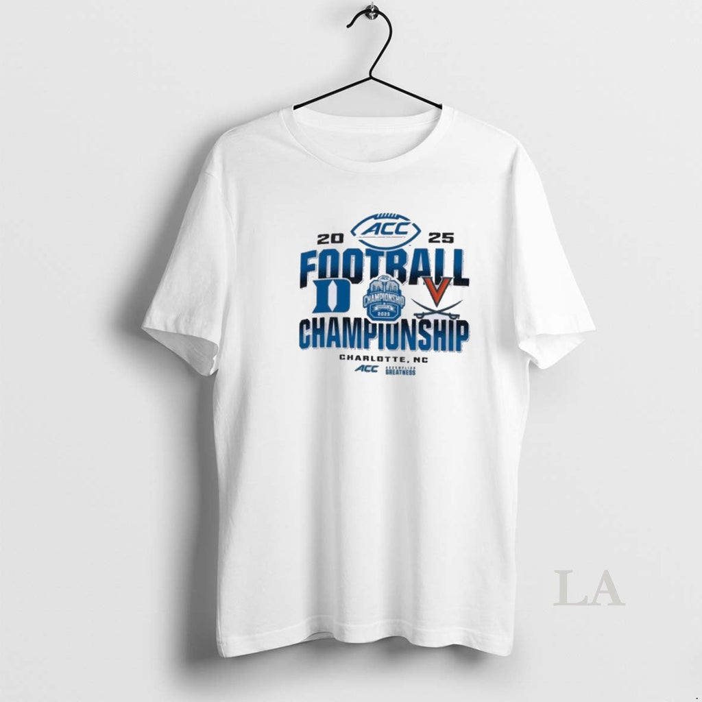 Original Charlotte Nc 2025 Acc Football Championship - Adult & Kids T-Shirts, Sweatshirts & Hoodies apparel design preview 1