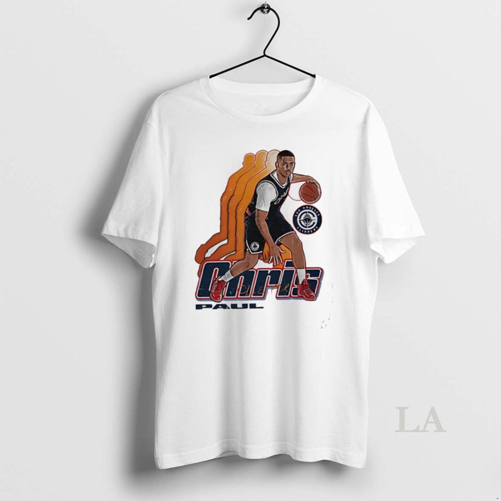 Original Chris Paul Los Angeles Clippers Signature - Adult & Kids T-Shirts, Sweatshirts & Hoodies apparel design preview 1