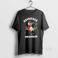 Original Christmas Riding A Reindeer Cowboy Cowgirl - Adult & Kids T-Shirts, Sweatshirts & Hoodies apparel design preview 1