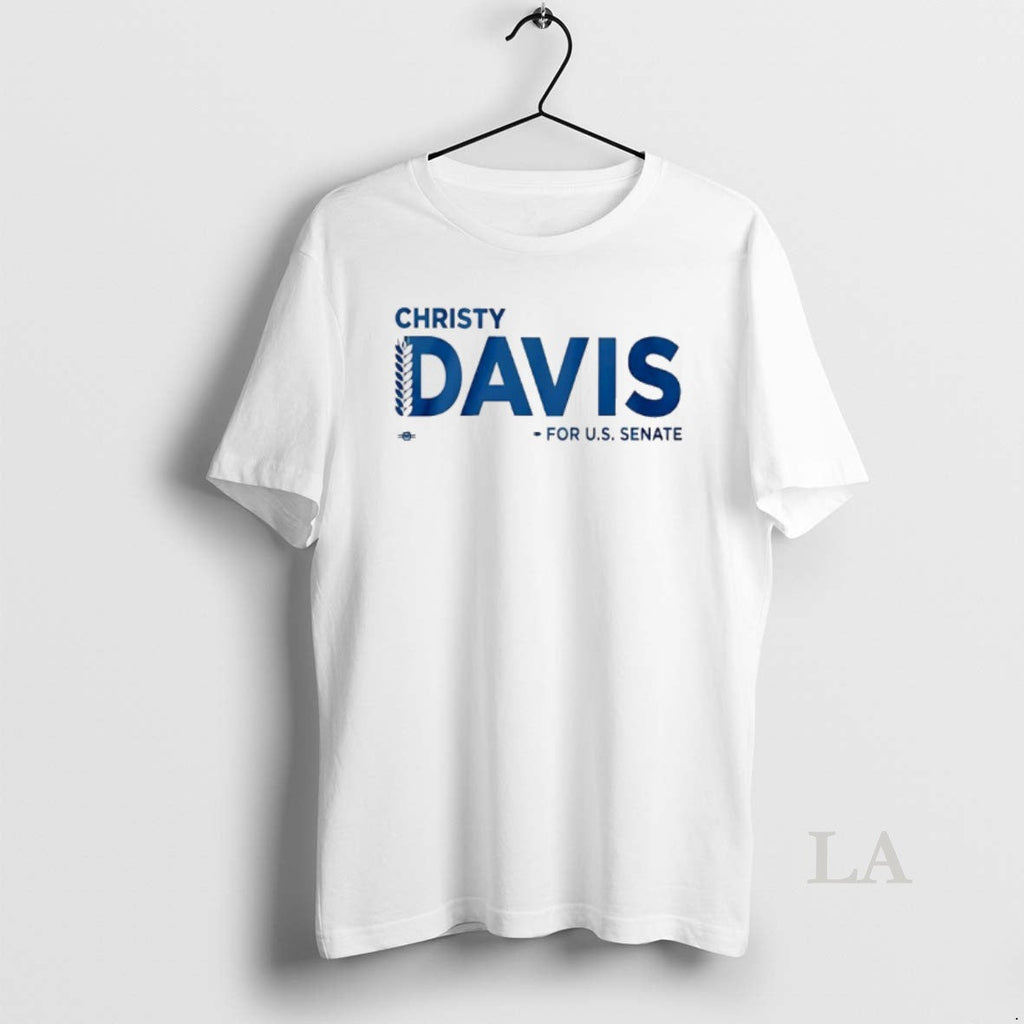 Original Christy Davis For Us Senate Logo - Adult & Kids T-Shirts, Sweatshirts & Hoodies apparel design preview 1