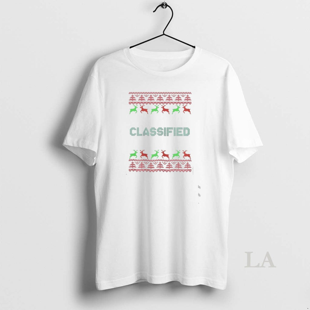 Original Classified 2025 Ugly Christmas - Adult & Kids T-Shirts, Sweatshirts & Hoodies apparel design preview 1