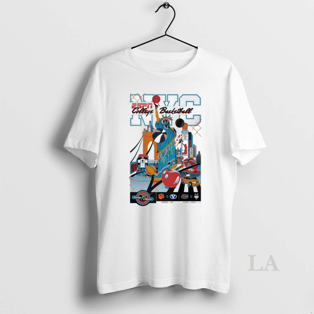 Original Clemson Tigers Vs Byu Cougars Nyc College - Adult & Kids T-Shirts, Sweatshirts & Hoodies apparel design preview 1