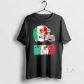 Original Cleveland Browns Football X Mexican Flag - Adult & Kids T-Shirts, Sweatshirts & Hoodies apparel design preview 1