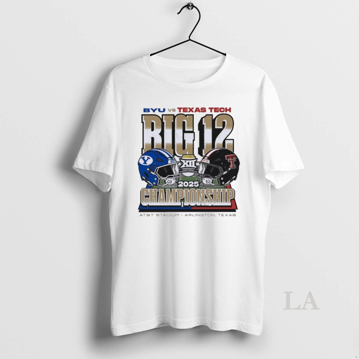 Original Cougars Vs Red Raiders 2025 Big 12 Football - Adult & Kids T-Shirts, Sweatshirts & Hoodies apparel design preview 1