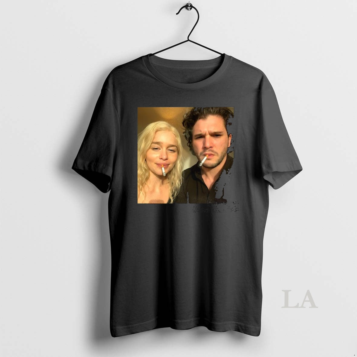 Original Daenerys Targaryen And Jon Snow Smoking Game - Adult & Kids T-Shirts, Sweatshirts & Hoodies apparel design preview 1