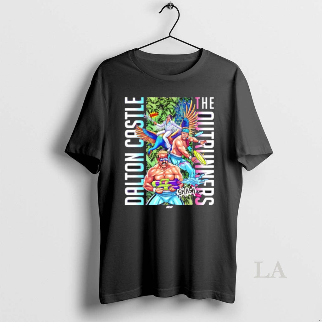 Original Dalton Castle And The Outrunners - Adult & Kids T-Shirts, Sweatshirts & Hoodies apparel design preview 1