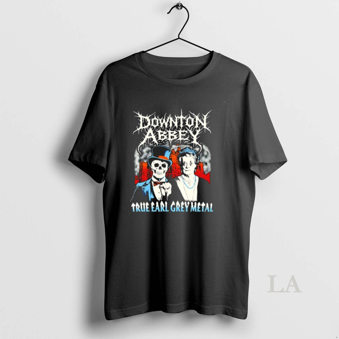 Original Downton Abbey True Earl Grey Metal Vintage - Adult & Kids T-Shirts, Sweatshirts & Hoodies apparel design preview 1