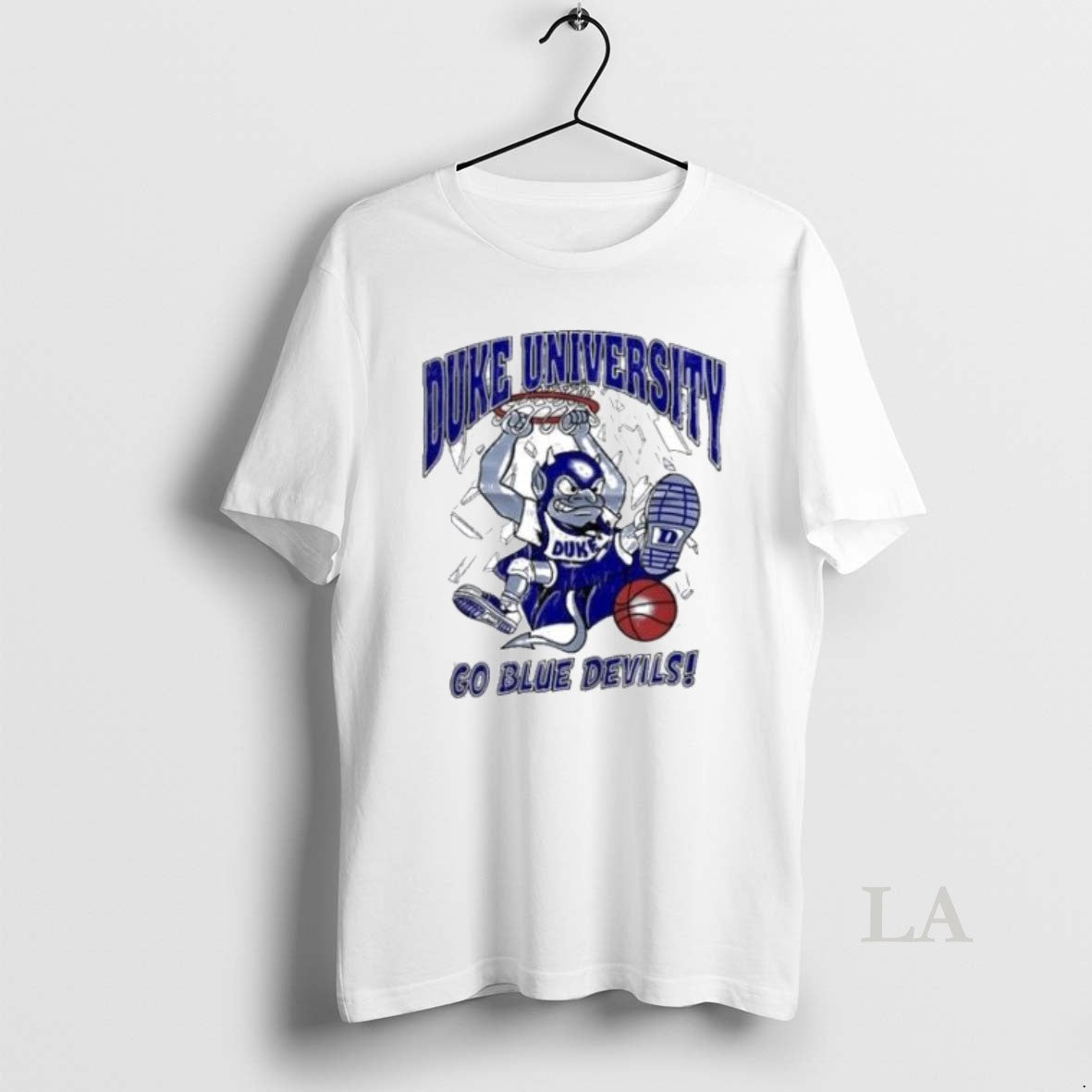 Original Duke University Basketball Go Blue Devils - Adult & Kids T-Shirts, Sweatshirts & Hoodies apparel design preview 1