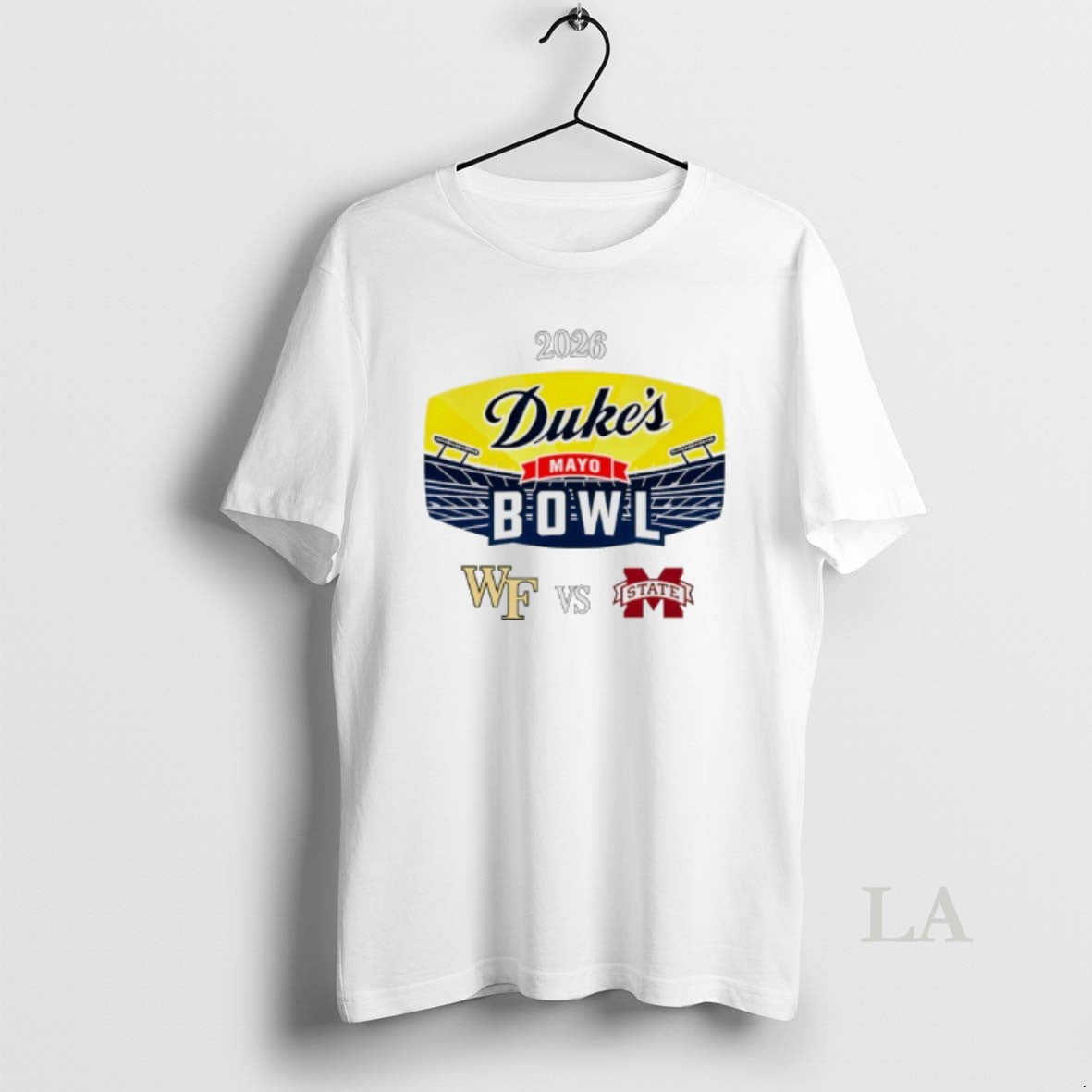 Original Dukes Mayo Bowl 2025 Wake Forest Vs - Adult & Kids T-Shirts, Sweatshirts & Hoodies apparel design preview 1