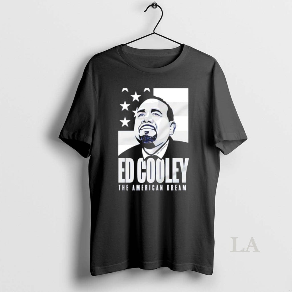 Original Ed Cooley The American Dream - Adult & Kids T-Shirts, Sweatshirts & Hoodies apparel design preview 1