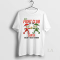 Original Elf Fight Club Santa Doesnt Need To Know - Adult & Kids T-Shirts, Sweatshirts & Hoodies apparel design preview 1