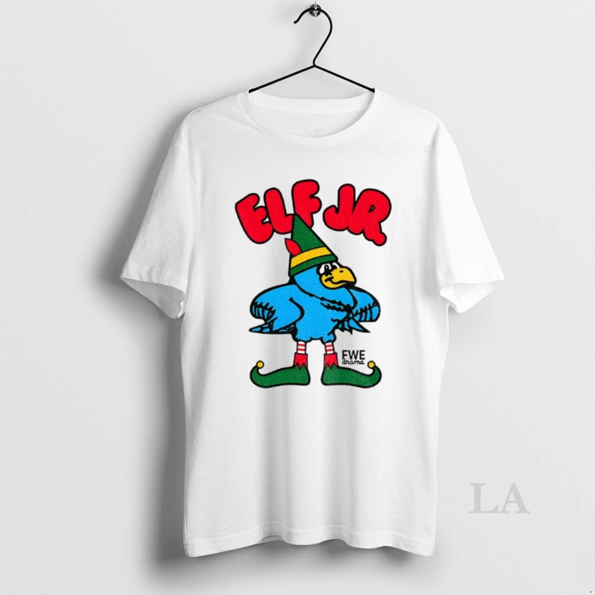 Original Elf Jr Ft Wright Drama Merry Christmas - Adult & Kids T-Shirts, Sweatshirts & Hoodies apparel design preview 1