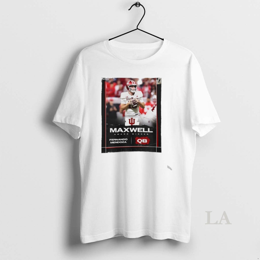 Original Fernando Mendoza Maxwell Awards Winner 2025 - Adult & Kids T-Shirts, Sweatshirts & Hoodies apparel design preview 1