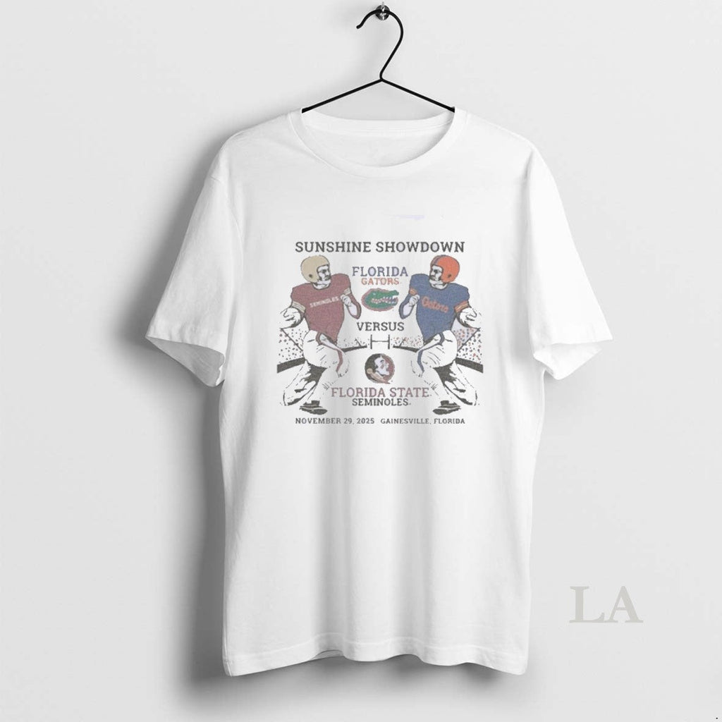 Original Florida Gators Football Sunshine Showdown Vs - Adult & Kids T-Shirts, Sweatshirts & Hoodies apparel design preview 1