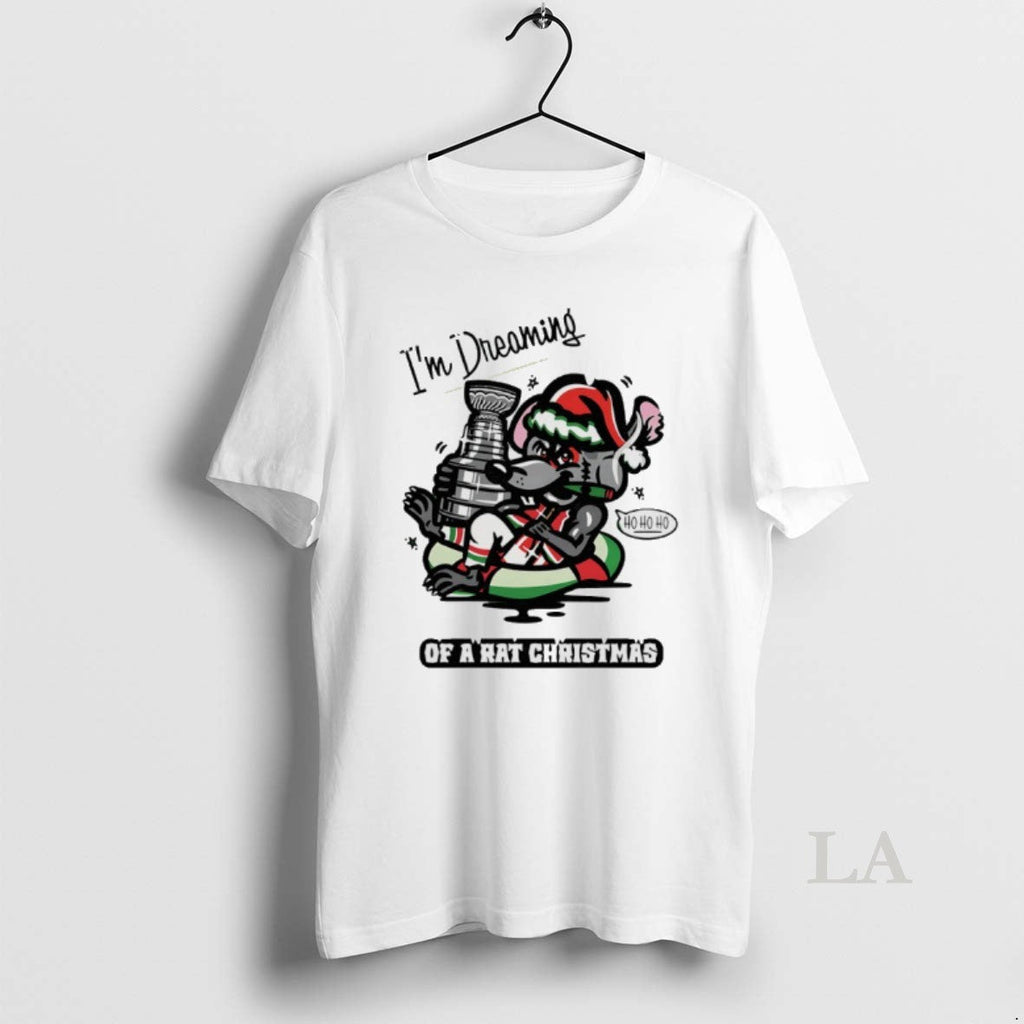 Original Florida Panthers Im Dreaming Of A Rat - Adult & Kids T-Shirts, Sweatshirts & Hoodies apparel design preview 1