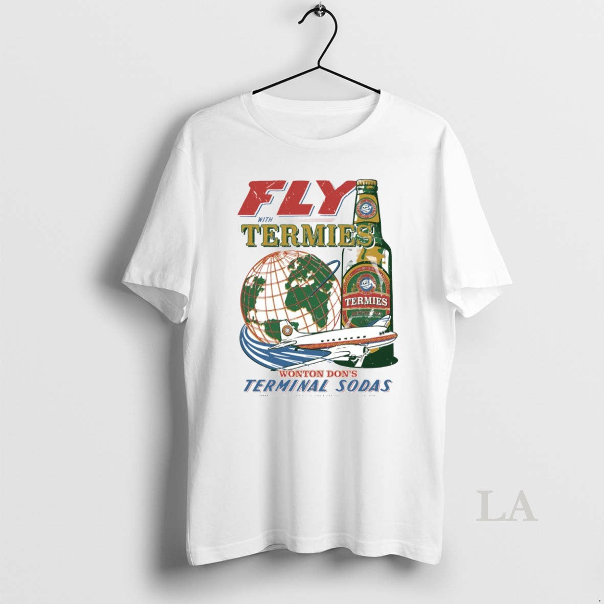 Original Fly With Termies Pigment Circle - Adult & Kids T-Shirts, Sweatshirts & Hoodies apparel design preview 1