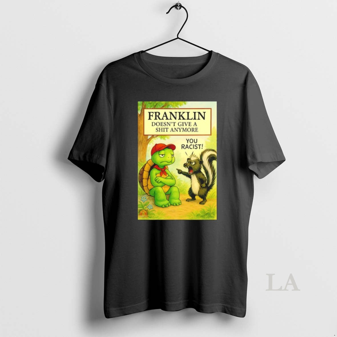 Original Franklin Doesnt Give A Shit Anymore You - Adult & Kids T-Shirts, Sweatshirts & Hoodies apparel design preview 1
