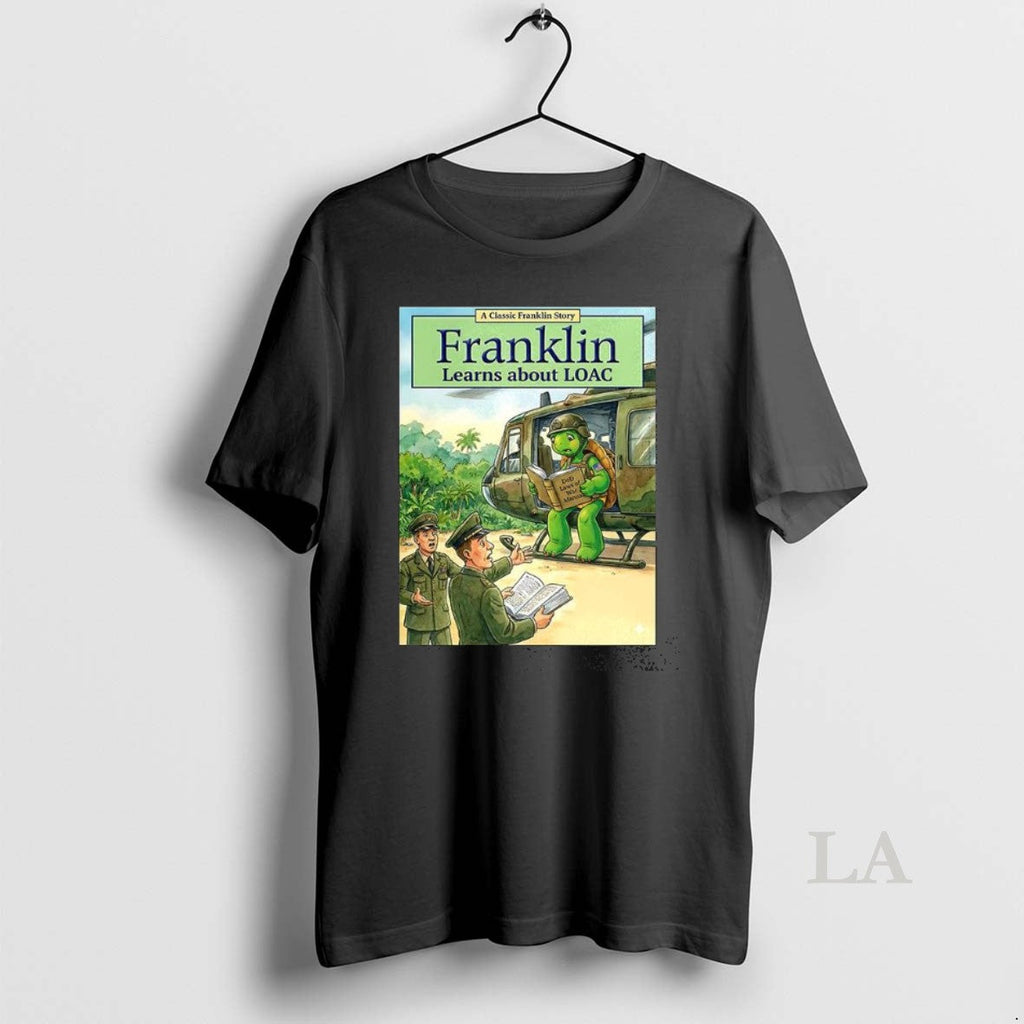 Original Franklin Learns About Loac - Adult & Kids T-Shirts, Sweatshirts & Hoodies apparel design preview 1