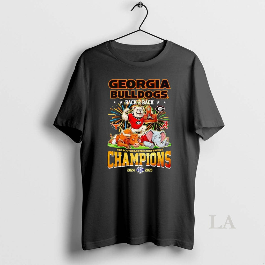Original Georgia Bulldogs 2025 Back 2 Sec - Adult & Kids T-Shirts, Sweatshirts & Hoodies apparel design preview 1
