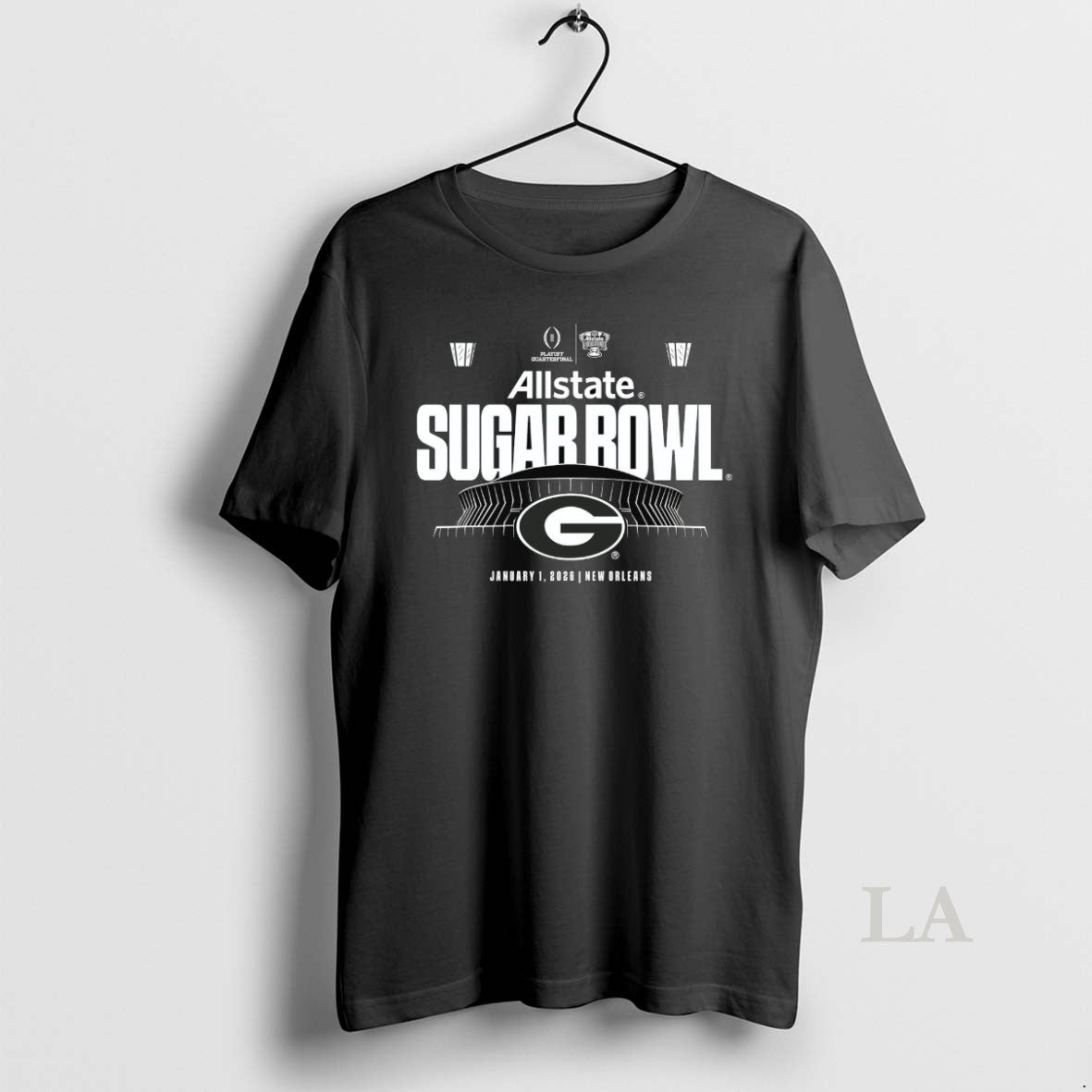Original Georgia Bulldogs 2026 Allstate Sugar Bowl - Adult & Kids T-Shirts, Sweatshirts & Hoodies apparel design preview 1