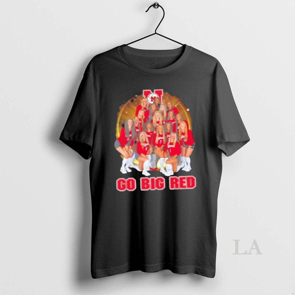 Original Go Big Red Nebraska Cornhuskers Womens - Adult & Kids T-Shirts, Sweatshirts & Hoodies apparel design preview 1
