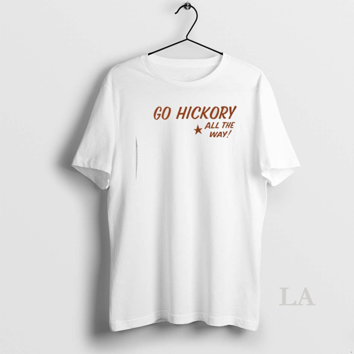 Original Go Hickory All The Way - Adult & Kids T-Shirts, Sweatshirts & Hoodies apparel design preview 1