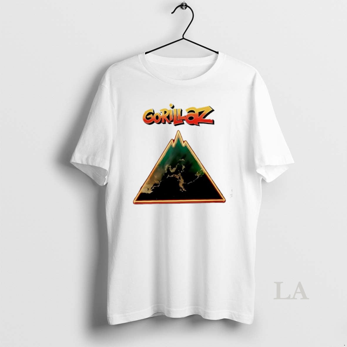 Original Gorillaz The Mountain Tour Logo 2026 - Adult & Kids T-Shirts, Sweatshirts & Hoodies apparel design preview 1