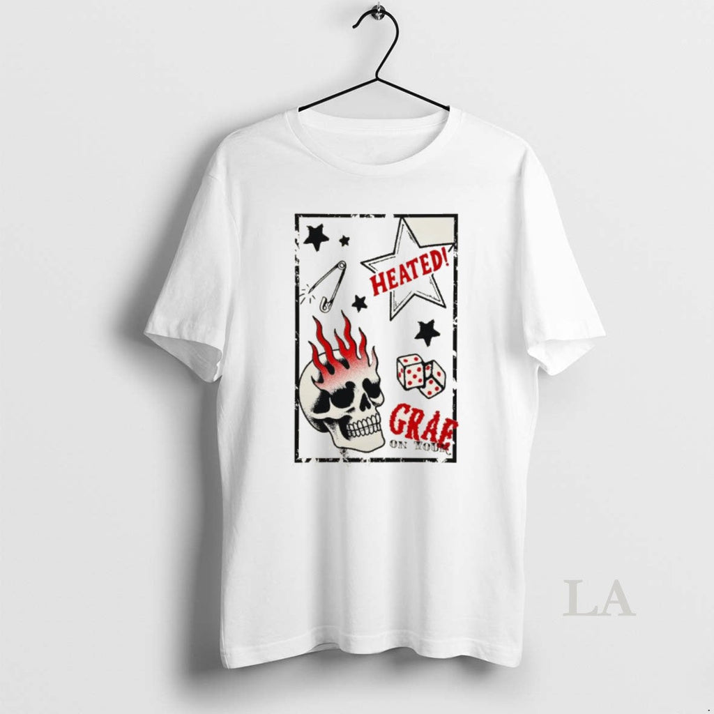 Original Grae Heated 2025 Tour - Adult & Kids T-Shirts, Sweatshirts & Hoodies apparel design preview 1