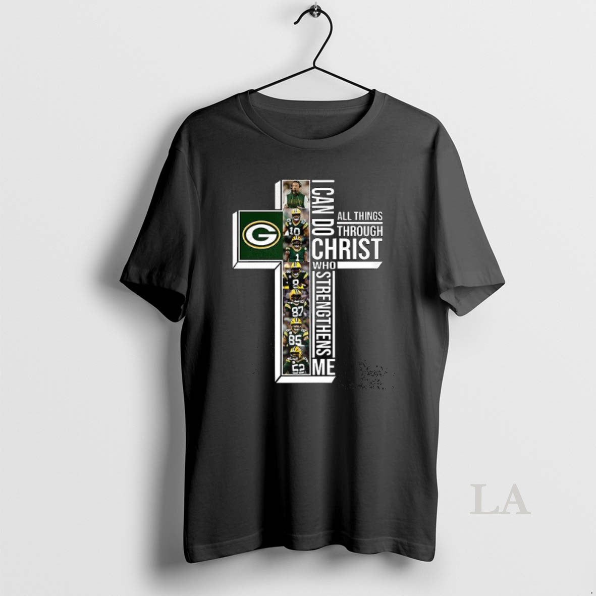 Original Green Bay Packers I Can Do Christ All Things - Adult & Kids T-Shirts, Sweatshirts & Hoodies apparel design preview 1