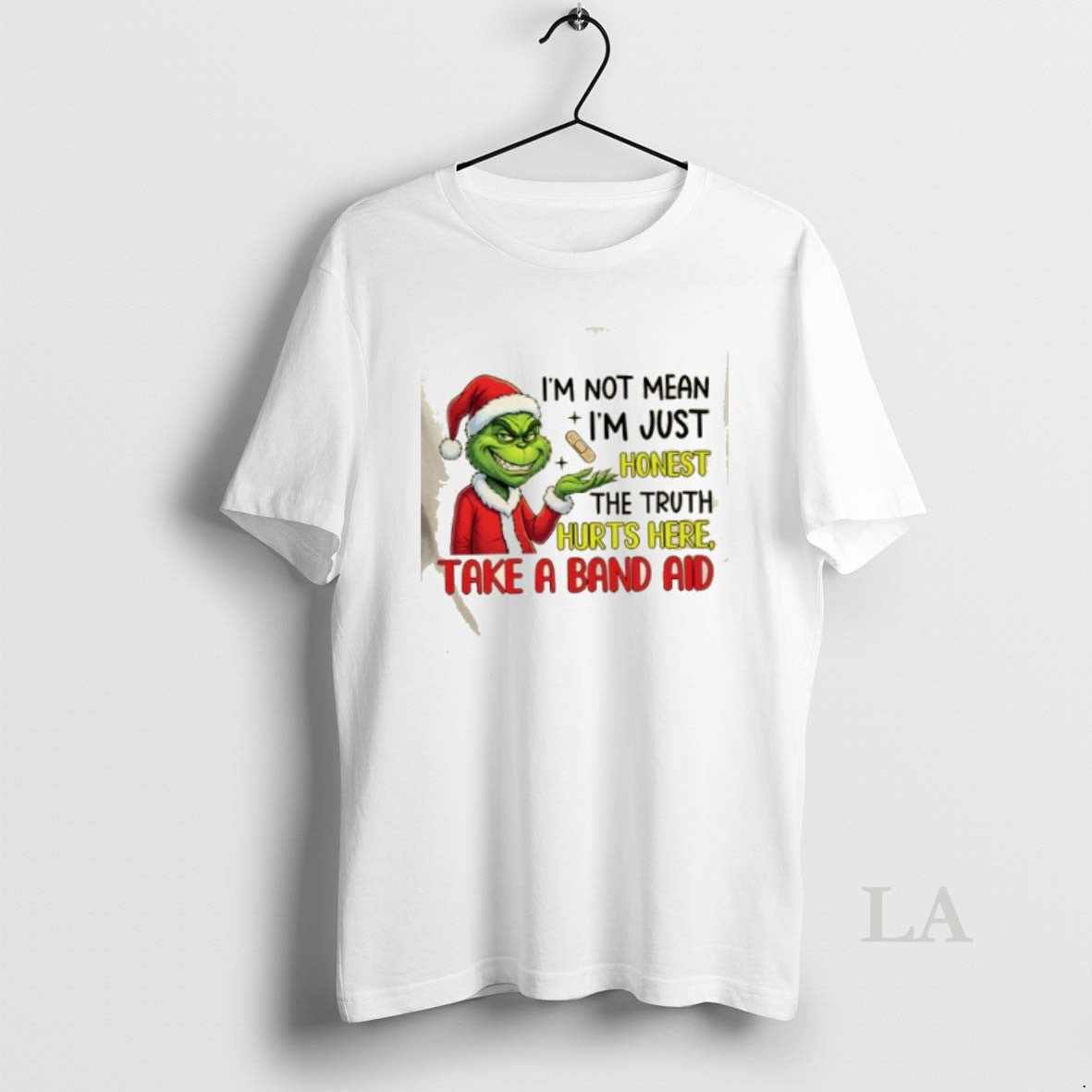 Original Grinch Im Not Mean Just Honest The Truth - Adult & Kids T-Shirts, Sweatshirts & Hoodies apparel design preview 1