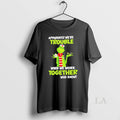 Original Grinch Nurse Apparently Were Trouble - Adult & Kids T-Shirts, Sweatshirts & Hoodies apparel design preview 1
